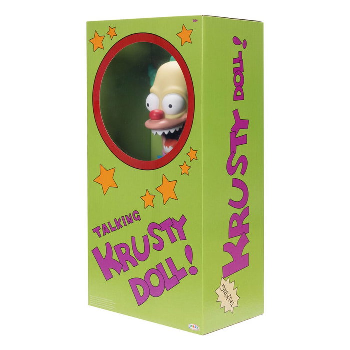JAKKS PACIFIC Peluche Krusty El Payaso Los Simpsons Inglés 44cm
