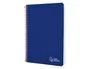 Liderpapel Cuaderno Espiral Witty A4 Tapa Dura 80 Hojas 90g Cuadro 4mm Azul Oscuro