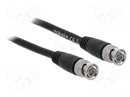 DeLOCK 80086 Cable Coaxial BNC a BNC 75 Ohm 15 m