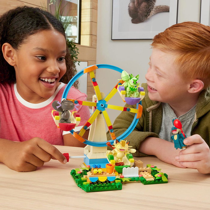MEGA BLOKS Pokémon Diversión en la Noria HXF80 Mattel