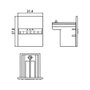 Brumberg 87132080 - Endstück 3-Phasen-Stromschiene ONETRACK DALI/schaltbar, schwarz