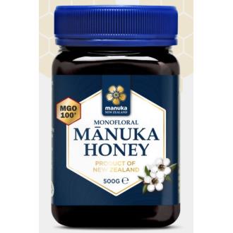 MANUKA NEW ZELAND Miel de Manuka Raw MGO 100+ Monofloral 500g - Miel Cruda Certificada de Nueva Zelanda MANUKA NEW ZELAND Miel de Manuka Raw MGO 100+ Monofloral 500g - Miel Cruda Certificada de Nueva Zelanda