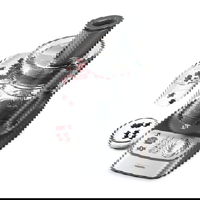 Kenwood FDM72.990SS Titanium Chef Baker XL - Robot de Cocina, 3L, Acero Inoxidable, con Exprimidor (1.5L), Licuadora (1.5L), Función de Impulso y Velocidad Variable Kenwood FDM72.990SS Titanium Chef Baker XL - Robot de Cocina, 3L, Acero Inoxidable, con Exprimidor (1.5L), Licuadora (1.5L), Función de Impulso y Velocidad Variable