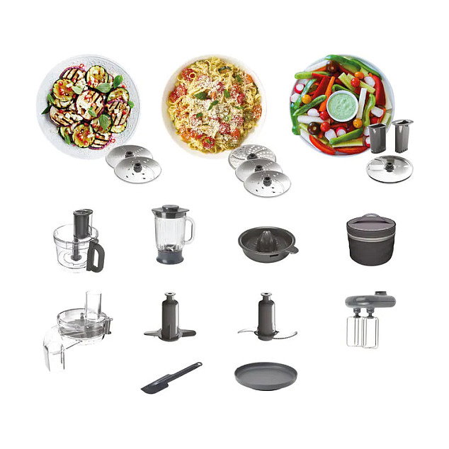 Kenwood Titanium Chef Baker XL Plata