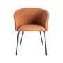 Silla Calabaza Tejido-Metal Salón 61 X 56 X 77,50 cm (Set de 2)
