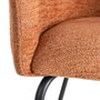 Silla Calabaza Tejido-Metal Salón 61 X 56 X 77,50 cm (Set de 2)