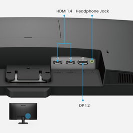 BenQ 9H.LLTLJ.LBE Monitor 27" IPS FHD 100Hz 99% SRGB Eye Care Altavoces VESA 2X HDMI 1X DP