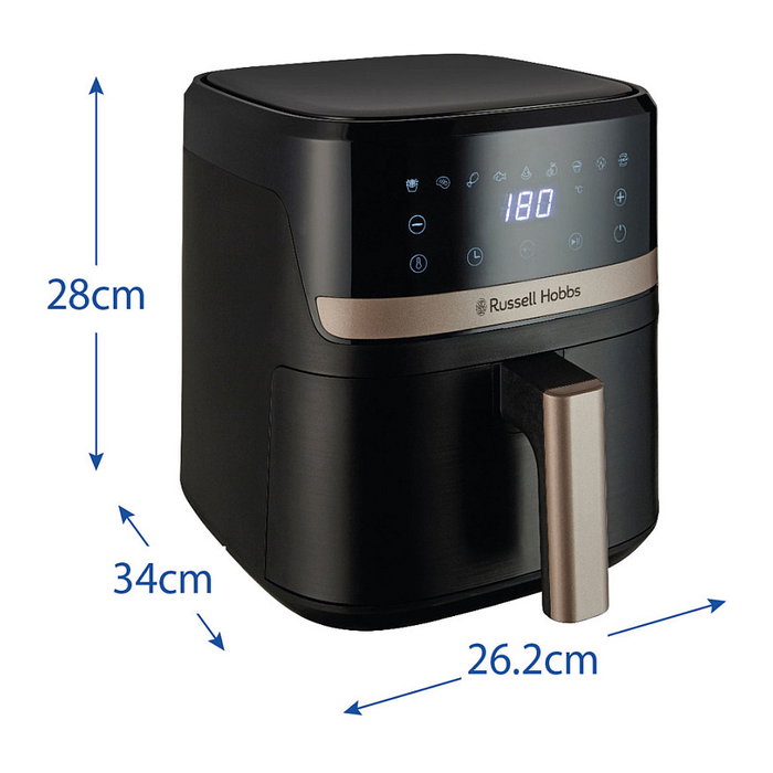 Russell Hobbs SatisFry Freidora de aire 4,3 L Negro Russell Hobbs SatisFry Freidora de aire 4,3 L Negro