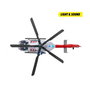 Dickie Giant Helicopter Airbus H145 1:24 Blanco / Rojo