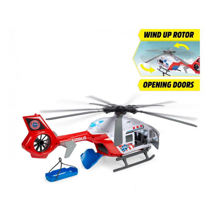 Dickie Giant Helicopter Airbus H145 1:24 Blanco / Rojo Dickie Giant Helicopter Airbus H145 1:24 Blanco / Rojo