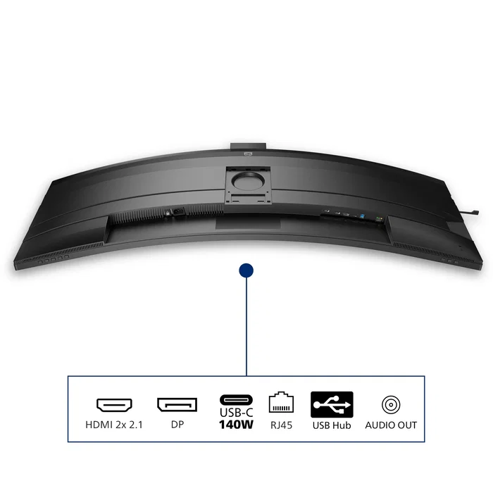 Philips 49B2U5900CH Monitor SuperUltrawide Curvo 124 cm Dual QHD USB-C KVM Cámara
