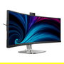 Philips 49B2U5900CH Monitor Super UltraWide 49" Curvo 32:9 Dual QHD 5120x1440 75Hz HDR400 USB-C 100W Altavoces Webcam