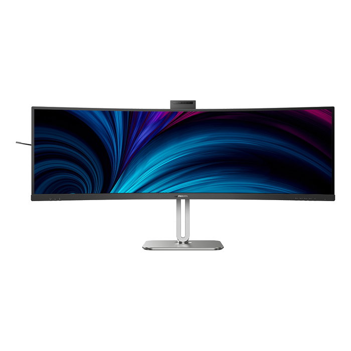 Philips 49B2U5900CH Monitor Super UltraWide 49" Curvo 32:9 Dual QHD 5120x1440 75Hz HDR400 USB-C 100W Altavoces Webcam