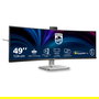 Philips 49B2U5900CH Monitor Super UltraWide 49" Curvo 32:9 Dual QHD 5120x1440 75Hz HDR400 USB-C 100W Altavoces Webcam