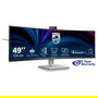 Philips 49B2U5900CH Monitor Super UltraWide 49" Curvo 32:9 Dual QHD 5120x1440 75Hz HDR400 USB-C 100W Altavoces Webcam