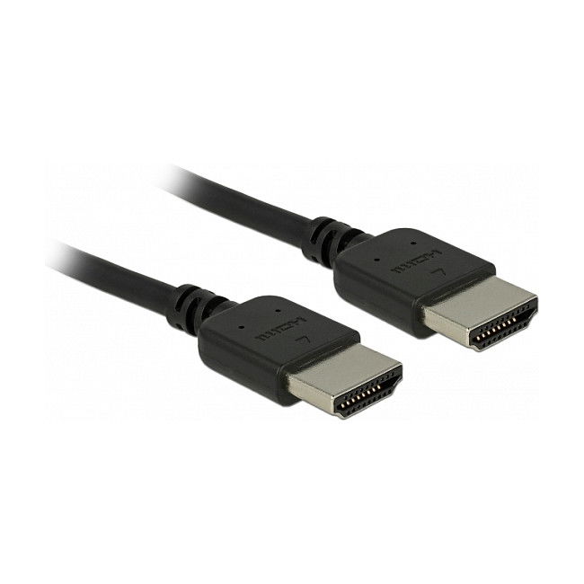 DeLOCK Cable HDMI 2 m 4K 60Hz 18Gbit/s ARC Ethernet 85217, Negro, Conector Macho Estándar (HDMI tipo A) DeLOCK Cable HDMI 2 m 4K 60Hz 18Gbit/s ARC Ethernet 85217, Negro, Conector Macho Estándar (HDMI tipo A)