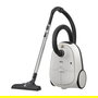 AEG AB61H65W Aspiradora Cilíndrica con Bolsa, 850 W, Filtro Allergy Plus HEPA, Radio 12m, Capacidad 3.5 L, Color Blanco