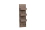 DKD Home Decor Estantería de Pared Cottage de Madera Reciclada y Pino para Baño - 30 x67 x 100 cm (Ancho x Fondo x Alto)