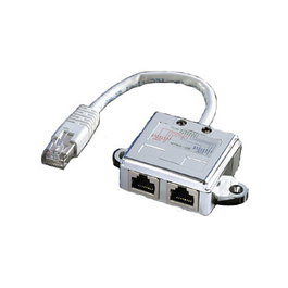 VALUE Adaptador T Cat.5e Clase D Blindado (STP) para Red Ethernet