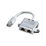 VALUE Adaptador T Cat.5e Clase D Blindado (STP) para Red Ethernet