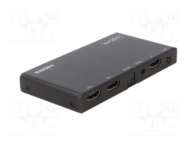 LOGILINK Divisor HDMI 2.0 Negro