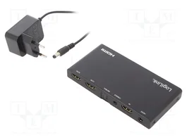 LOGILINK Divisor HDMI 2.0 Negro