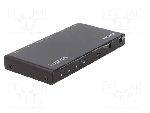 LOGILINK Divisor HDMI 2.0 Negro