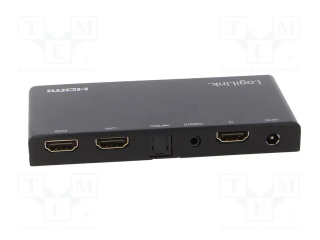 LOGILINK Divisor HDMI 2.0 Negro