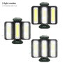 Aktive Triple Foco LED Exterior 1500 Lúmenes con Powerbank
