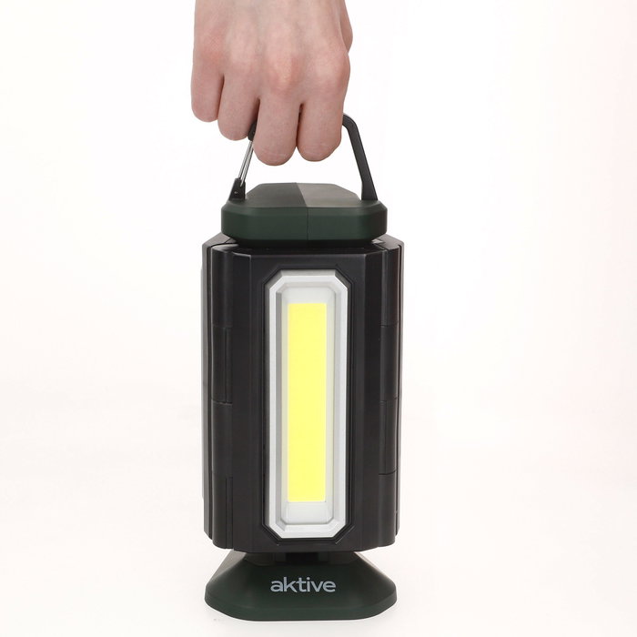 Aktive Triple Foco LED Exterior 1500 Lúmenes con Powerbank