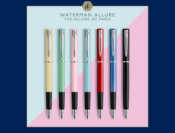 Waterman Allure Pastel Verde Punta Fina