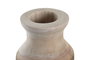 DKD Home Decor Jarrón Paulownia 15x15x30 Marrón Natural