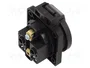 SEZ DK VZ 16S/BLACK Tomacorriente Hembra 16A 250VAC