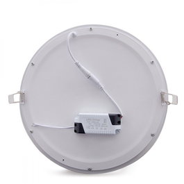 Placa LED Circular 25W 2500Lm 6000K Blanco Frío
