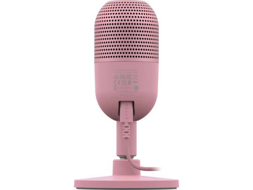 Razer RZ19-05050200-R3M1 Micrófono Metálico Cuarzo, Micrófono de Superficie para Mesa, Conectividad USB Tipo C, Cableado