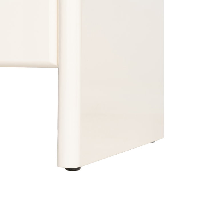 Aparador Lacado Crema Mármol-Dm Salón 163 X 45 X 75 cm