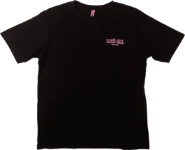 Ernieball Camiseta Usa Ball End Flag con Bandera Americana Negra 60% Algodón 40% Polyester Talla M