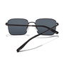 Hawkers IRIS polarized #Black Dark 1 u Gafas de Sol Polarizadas Unisex Montura Metal Negra Estilo Cuadrado