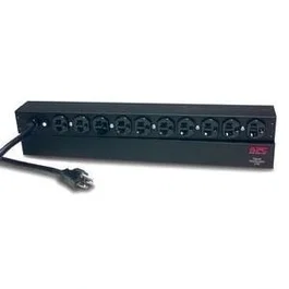 APC Basic Rack-Mount PDU 1U con 10 conectores NEMA 5-20, 120V, 2,4 kW