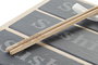 DKD Home Decor Sushi Set 7 piezas Bambú y Pizarra 25x19x3 Natural/Negro