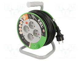 KEL Prolongador de alimentación H05VV-F 3G1mm2 25m