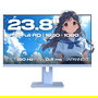 JAPANNEXT JN-I238FHD120F-HSP-BB Monitor Gaming IPS de 23.8 Pulgadas Full HD, 120Hz, 0.5ms, FreeSync, Altavoces, VESA, Ajustable, Color Azul