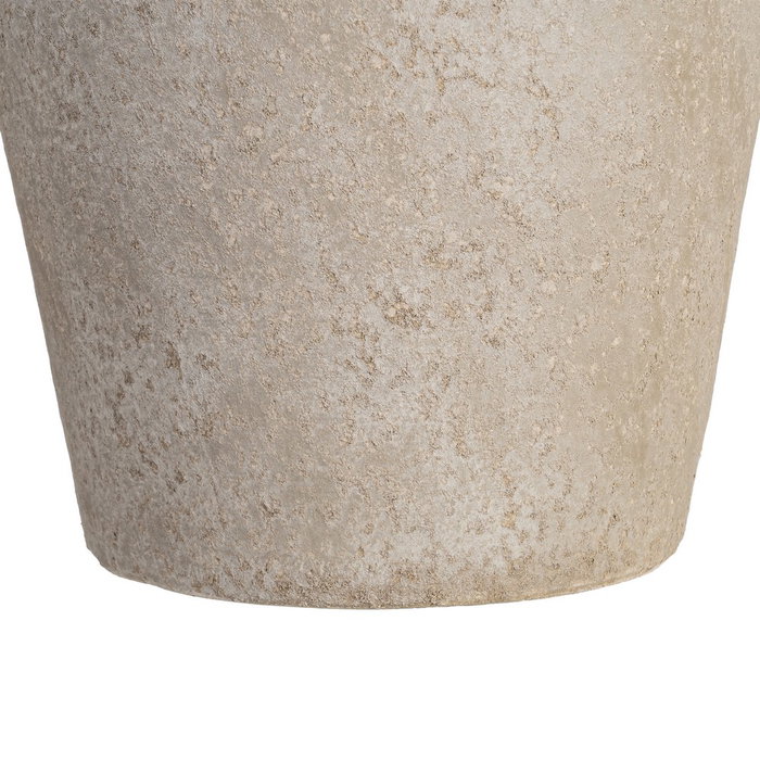 Ixia Jarrón Crema de Cerámica Decoración 30 x 30 x 80 cm Ixia Jarrón Crema de Cerámica Decoración 30 x 30 x 80 cm
