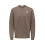 Sudadera sin Capucha Hombre Only & Sons Onsdawson Reg Crew Vd Falcon Marrón
