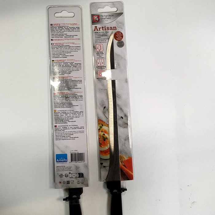 Richardson Sheffield Cuchillo Jamonero Artisan 25 cm Negro