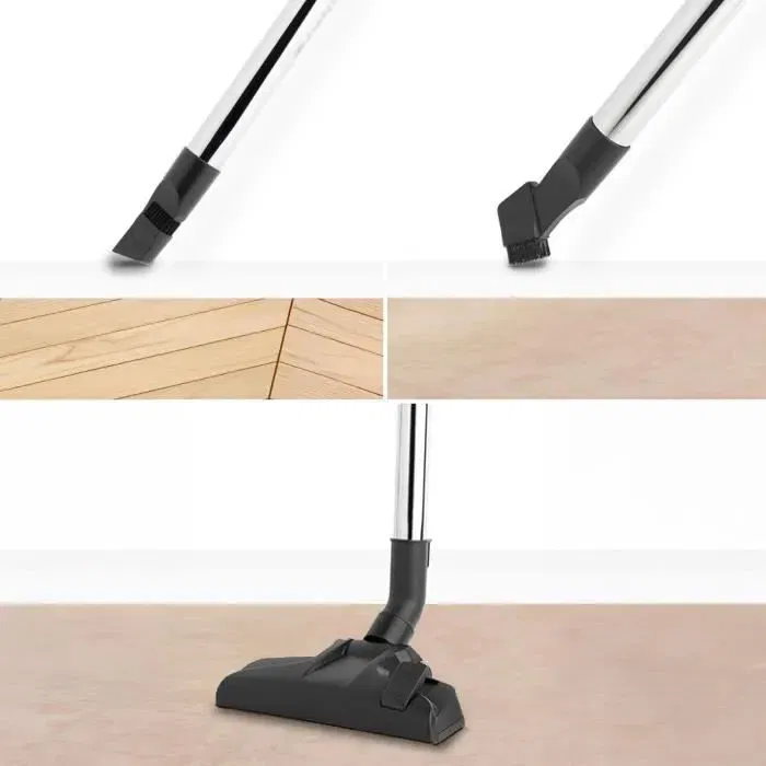 Hkoenig Aspiradora de Trineo sin Bolsa STC48 - 700 W - 78 dB - Clase A - 2 L