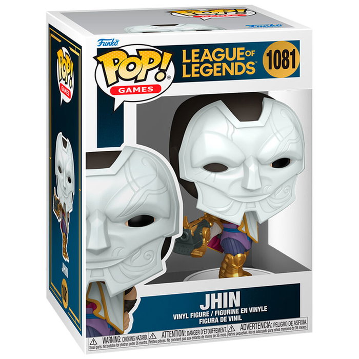 Funko POP Figura Jhin League of Legends Vinilo 9cm en Caja Regalo