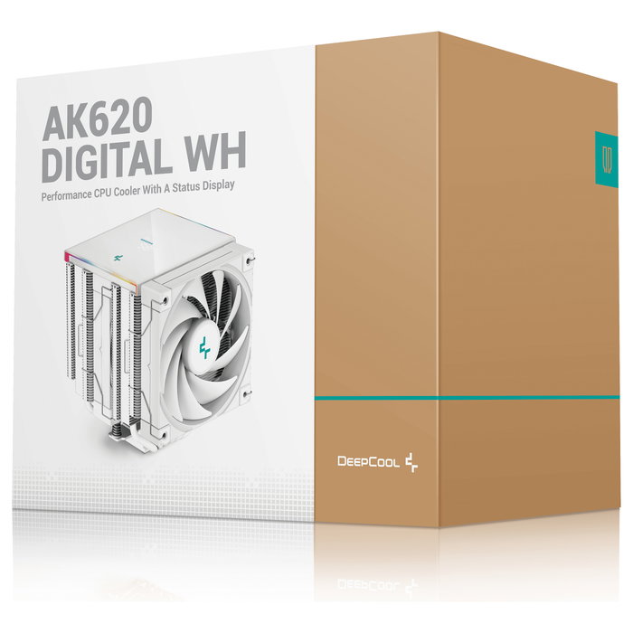 DeepCool AK620 Digital White Refrigerador de aire Blanco DeepCool AK620 Digital White Refrigerador de aire Blanco