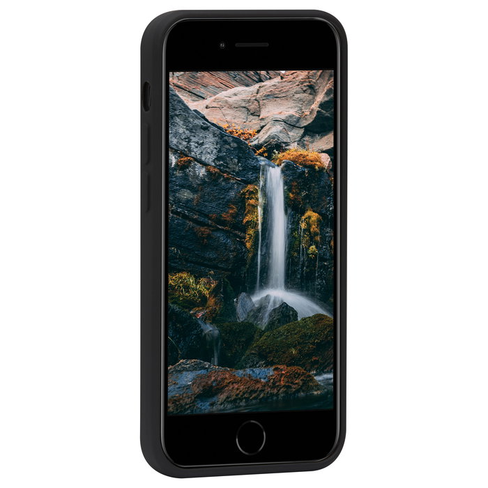 dbramante1928 Funda Posterior para Apple iPhone 7, 8, SE (2ª Gen) - Negro - Plástico Reciclado