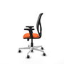PIQUERAS Y CRESPO Silla de oficina Motilla Naranja y Gris